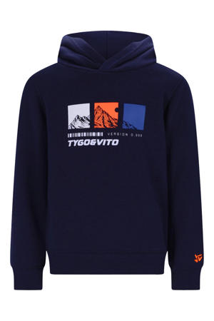hoodie donkerblauw