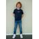 TYGO & vito jersey T-shirt donkerblauw