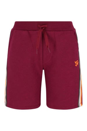 regular sweatshort donkerrood