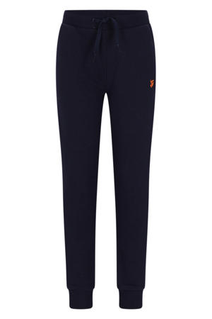 regular sweatpants donkerblauw