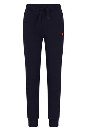 regular sweatpants donkerblauw