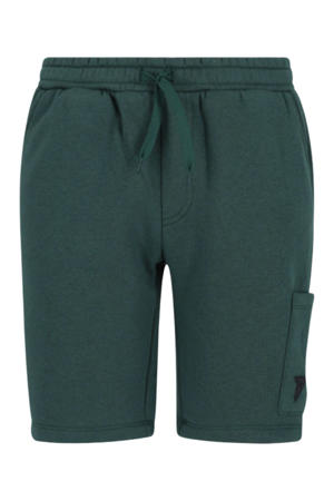 regular sweatshort donkergroen
