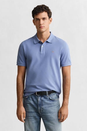 regular polo lichtblauw