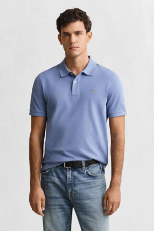 regular polo lichtblauw