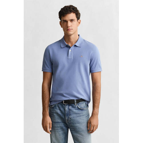 GANT regular polo lichtblauw afbeelding