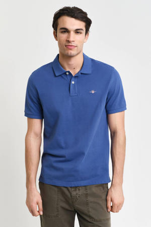 regular polo blauw