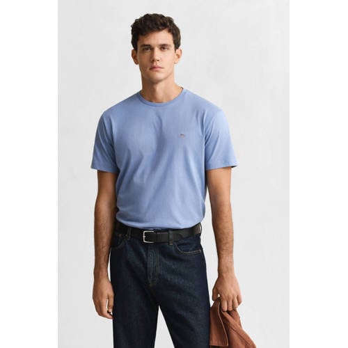 GANT regular T-shirt lichtblauw afbeelding