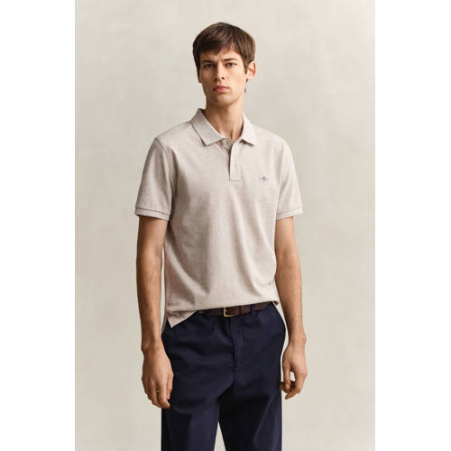 GANT regular polo ecru afbeelding