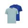 TYGO & vito T-shirt - lichtblauw/hardblauw (set van 2)