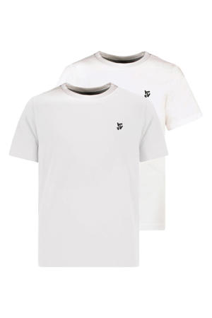 T-shirt - wit (set van 2)