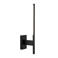 Lucide FINAN - Wandlamp - LED - 1x6W 2700K - Met USB oplaadpunt - Zwart