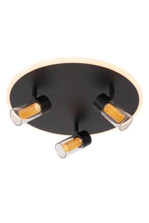 EVERINA - Plafonnière - Ø 40 cm - LED Dimb. - CCT - 2200K/6500K - Zwart | Essential EVERINA