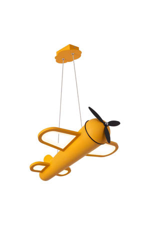 FOKKER - Hanglamp Kinderkamer - LED - 1x28W 2500K - Geel