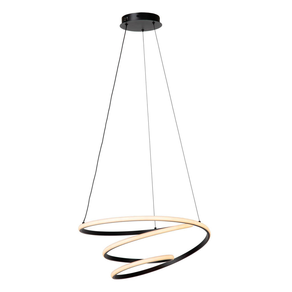 Lucide ESPIRAL - Hanglamp - LED Dimb. - CCT - 1x40W 2700K/4000K - Zwart | Essential