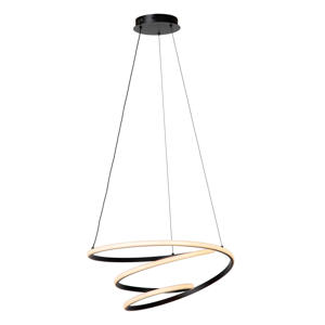 ESPIRAL - Hanglamp - LED Dimb. - CCT - 1x40W 2700K/4000K - Zwart | Essential  