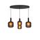 Lucide ELOISE - Hanglamp - 4xE27 - Zwart
