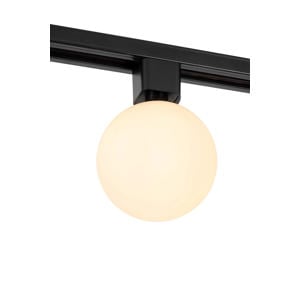 TRACK TYCHO- Railspot - 1-fase Railsysteem / Railverlichting - 1xG9 - Opaal (Uitbreiding)