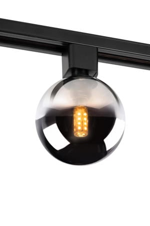 TRACK TYCHO- Railspot - 1-fase Railsysteem / Railverlichting - 1xG9 - Smoke (Uitbreiding)