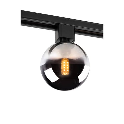 Lucide TRACK TYCHO- Railspot - 1-fase Railsysteem / Railverlichting - 1xG9 - Smoke (Uitbreiding) afbeelding