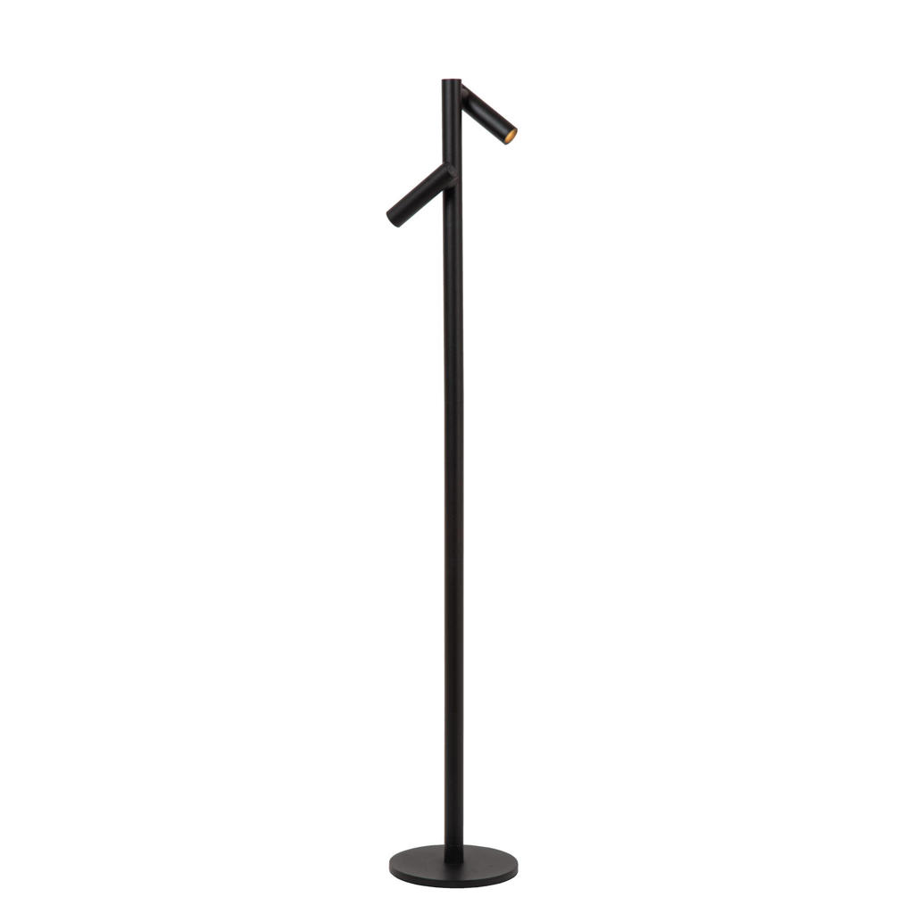 Lucide ANTRIM - Oplaadbare Leeslamp Binnen/Buiten - Accu/Batterij - LED Dimb. - 2x2,2W 2700K - IP54 - Met draadloos oplaadstation - Zwart