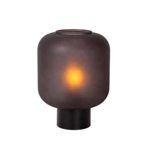ELOISE - Tafellamp - Ø 21 cm - 1xE27 - Zwart 