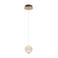 Lucide CINTRA - Hanglamp - Ø 14 cm - LED - 1x5,7W 2700K - Transparant