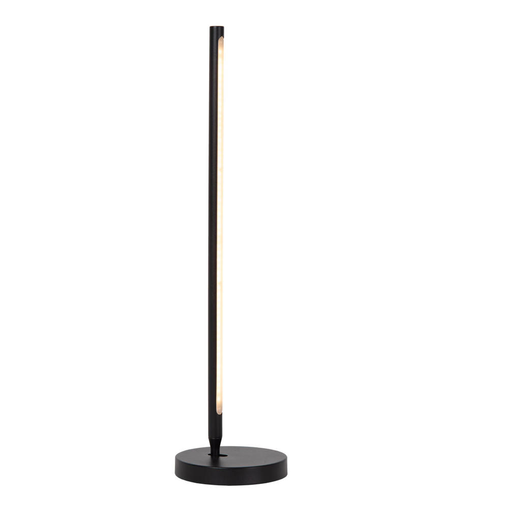 Lucide FINAN - Tafellamp - LED Dimb. - 1x12W 2700K - Zwart
