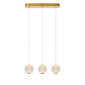 CINTRA - Hanglamp - LED Dimb. - 3x4,7W 2700K - Transparant