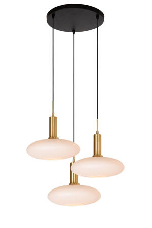 SINGALA - Hanglamp - Ø 55 cm - 3xE27 - Mat Goud / Messing  