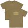 LEVV T-shirt met backprint groen