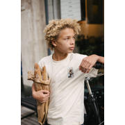 thumbnail: LEVV T-shirt met backprint beige