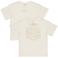 LEVV T-shirt met backprint ecru