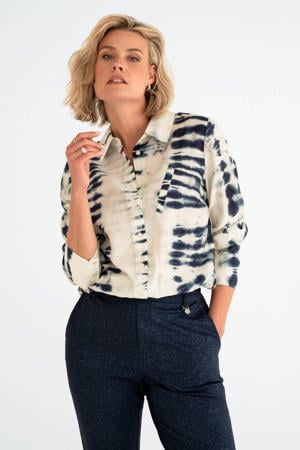 blouse blauw