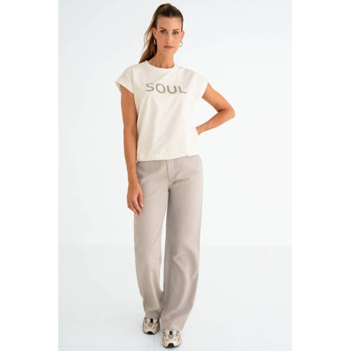 Maicazz & Zizo T-shirt ecru afbeelding