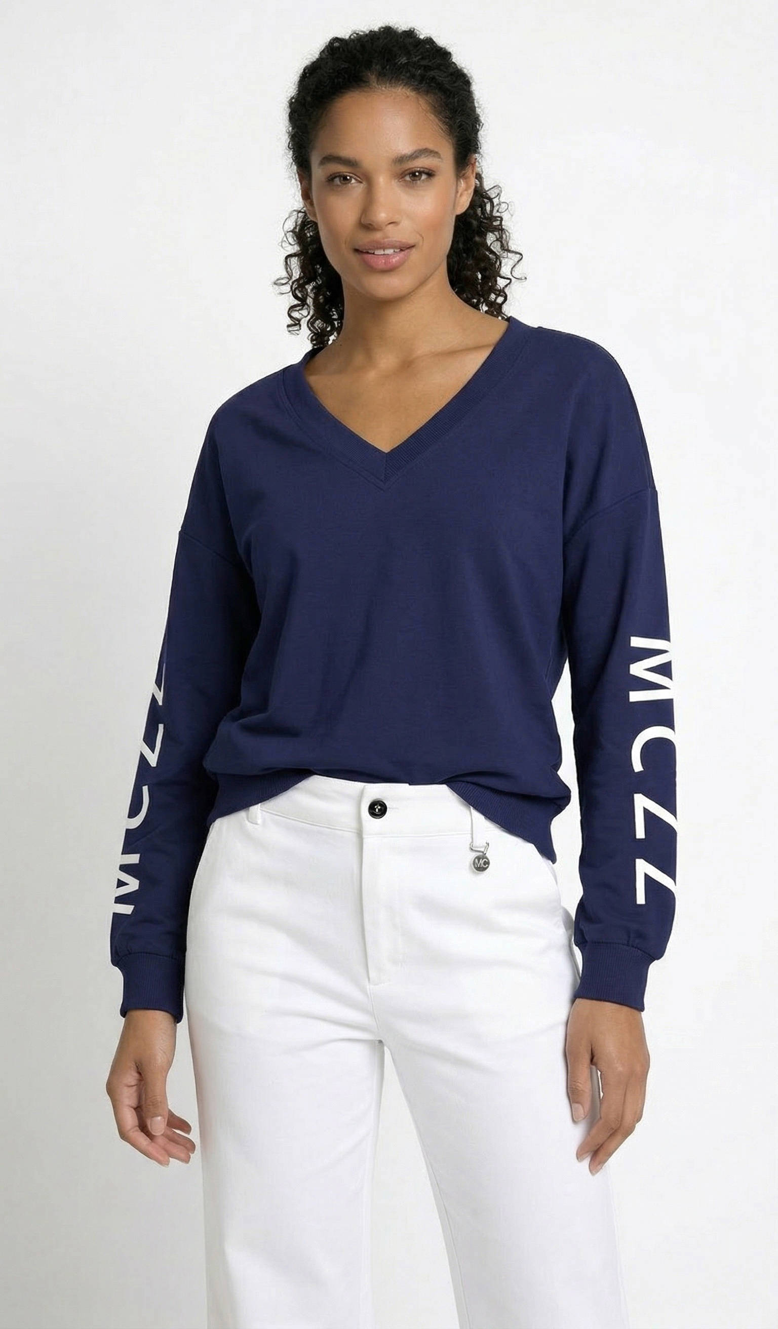Maicazz & Zizo sweater donkerblauw | wehkamp