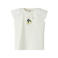 NAME IT BABY T-shirt ecru broderie