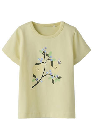T-shirt geel
