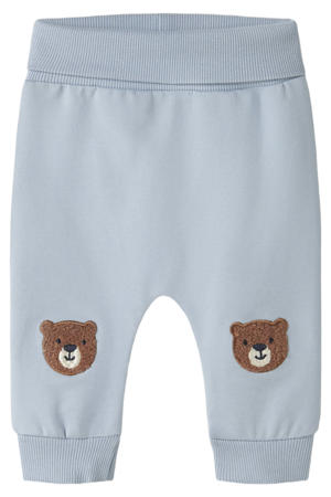 regular casual broek lichtblauw