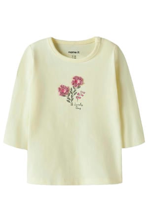 T-shirt geel