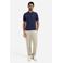 No Excess regular polo donkerblauw