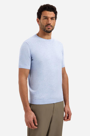 regular T-shirt lichtblauw