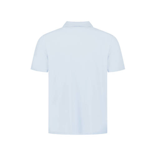 No Excess travelstof regular polo lichtblauw afbeelding