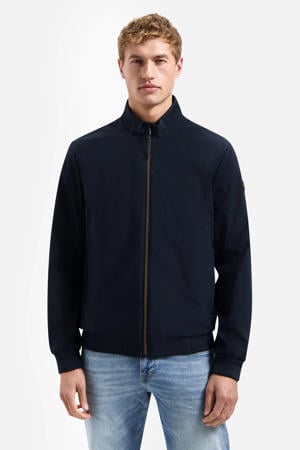 softshell jas donkerblauw