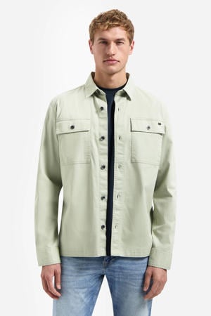overshirt lichtgroen
