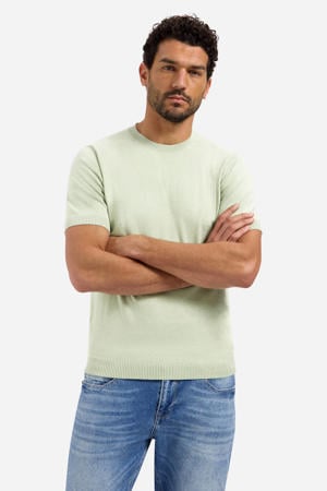 regular T-shirt groen