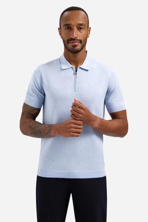regular polo lichtblauw