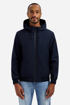 softshell jas donkerblauw