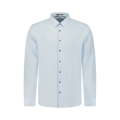 No Excess regular casual overhemd lichtblauw afbeelding
