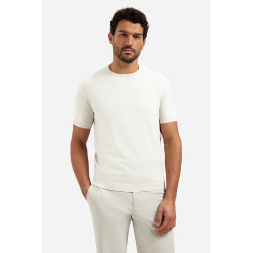 No Excess regular T-shirt ecru afbeelding