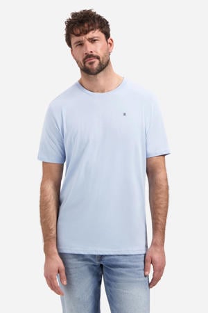 regular T-shirt blauw